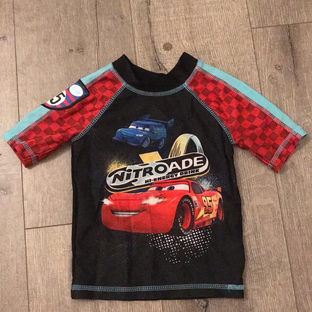 Disney Cars Swimming Shirt
